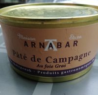 Pâté de campagne au foie gras