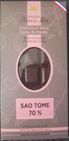 Chocolat noir, Cacao du Monde, Sao Tome  70%