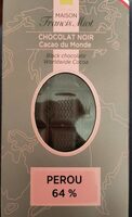 Chocolat noir Pérou