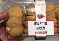 Nos ptits sables framboise