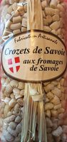 Crozets de Savoie aux fromages de Savoie