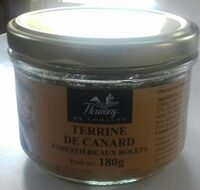 Terrine de canard forestière aux bolets