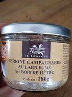Terrine campagnarde au lard fumé au bois de hêrtre