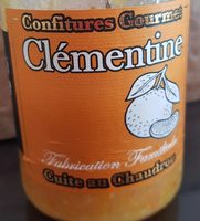 Confiture gourmet clémentine
