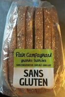 Pain campagnard grandes tranches