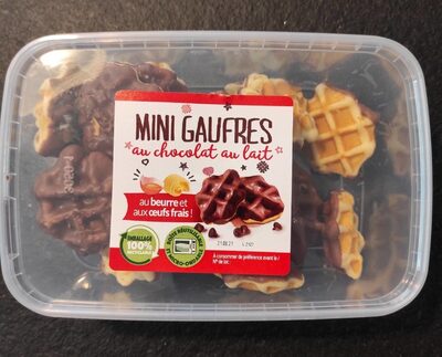 Mini Gaufres au chocolat au lait