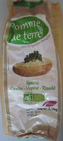 Pomme de terre bio Spécial Gratin - Vapeur - Rissolé