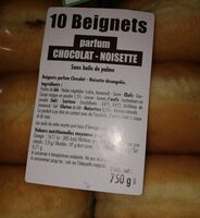Beignet au chocolat