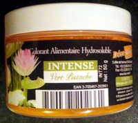 Colorant alimentaire hydrosoluble intense vert pistache