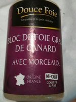 Bloc de foie gras de canard