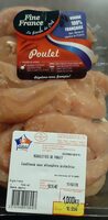 Aiguillettes de poulet