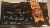 Lobe de foie gras de canard entier