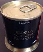 Bloc de foie gras de canard