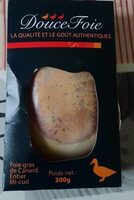 Foie gras de canard entier mi-cuit