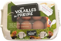 Oeufs de poules élevées en plein air