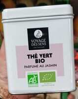 Thé vert bio parfumé au jasmin