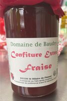 Confiture extra fraise