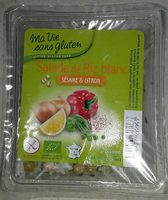 Salade Sans Gluten Riz Sésame Citron