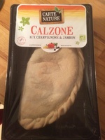 Calzone aux champignons & jambon