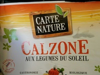 Calzone aux légumes du soleil