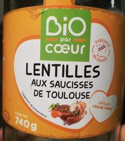 Lentilles et Saucisses bio, 740g