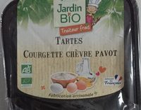 Tartes courgette chèvre pavot