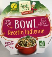 Bowl- recette indienne