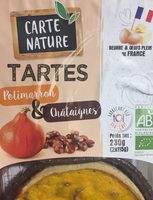 Tartes potimarron châtaigne