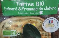 Tartes BIO Épinard & fromage de chèvre