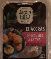 Accras de légumes à la thaï