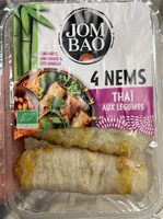 4 Nems Thaï aux légumes