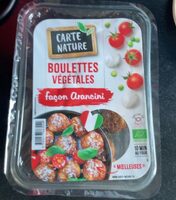 Boulettes végétales façon arancini