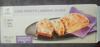 Cake Apéritif Lardons Olives