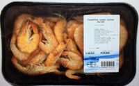 Crevettes roses cuites