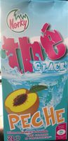 Thé glacé pêche
