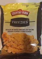 Pétales de mais enrobés au sucre