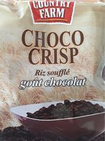 Riz soufflé goût chocolat