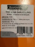Thé noir Darjeeling