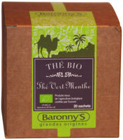 The Vert Menthe Bio-boite De 20 Doses Papier Filtre