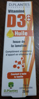 Vitamine D3++ Huile