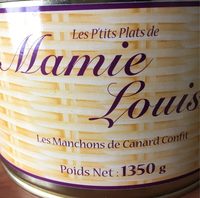 Manchons de canard confit