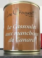 Le cassoulet aux manchons de canard