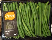 Haricots verts fins éboutés