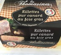 Rillettes pur canard au foie gras