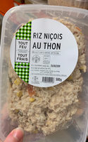 Riz niçois au thon