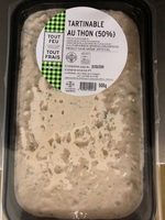 Tartinable au thon (50%)