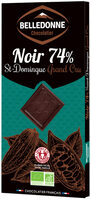 Tablette noir 74% St-Domingue Grand Cru