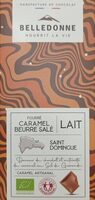 Tablette chocolat au lait fourré au caramel au beurre salé