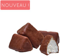Guimauve enrobée de chocolat lait