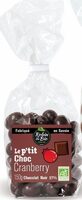 Le P'tit Choc cranberry